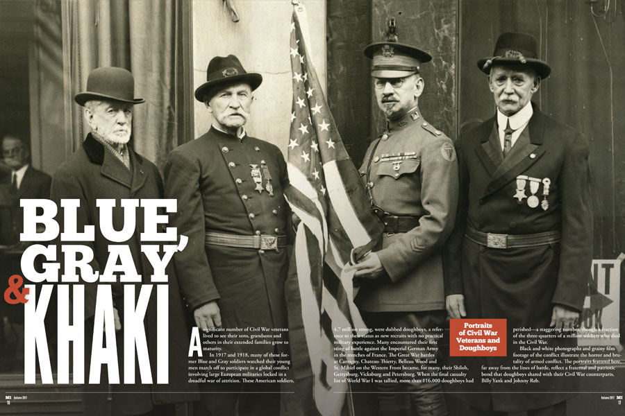 Blue, Gray & Khaki: Civil War Veterans...